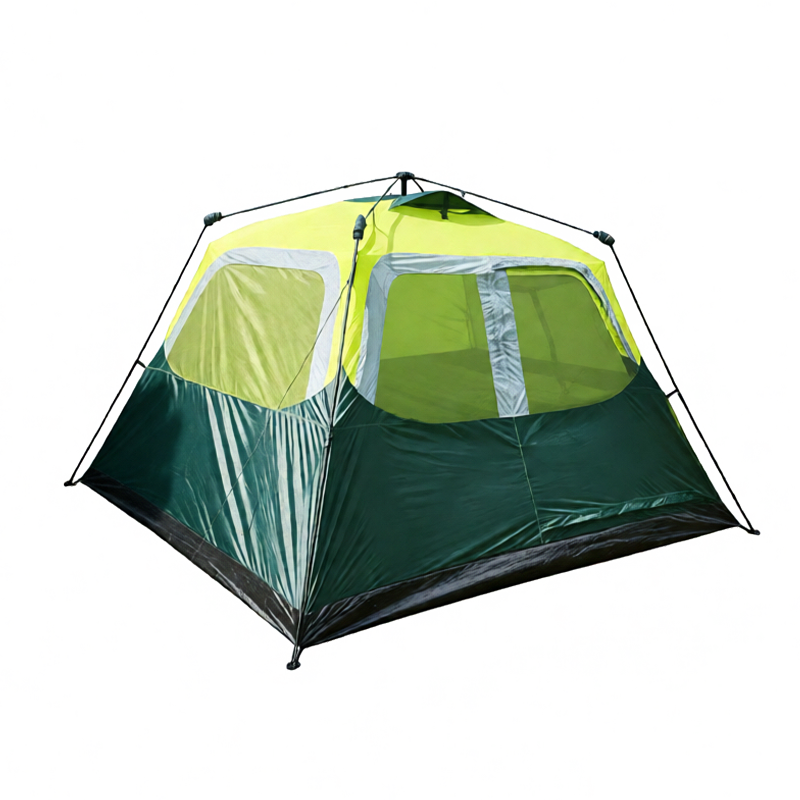 Automatiskt campingtält för 4–8 personer med nätfönster