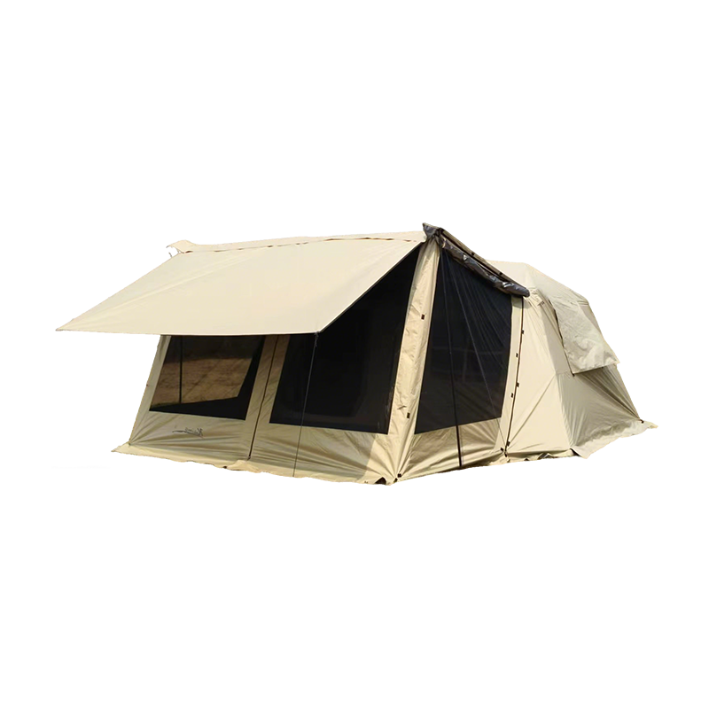 6–13 personers campingtält i Ridge-stil med automatiska stolpar